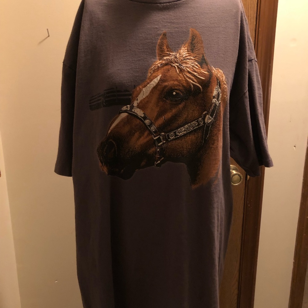 Vintage horse tee